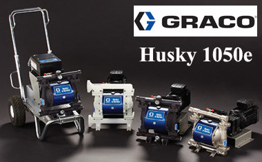 Новинка в линейке оборудования Graco - двухмембранный электрический насос Husky 1050e Graco