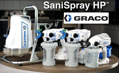 SaniSpray HP Graco - распылители дезинфицирующих средств