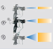 Краскораспылитель комбинированного распыления G40